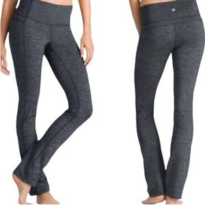 Athleta Yoga‎ Pants Women S Straight Up Dark Gray Athletic Slim Straight Leg Gym